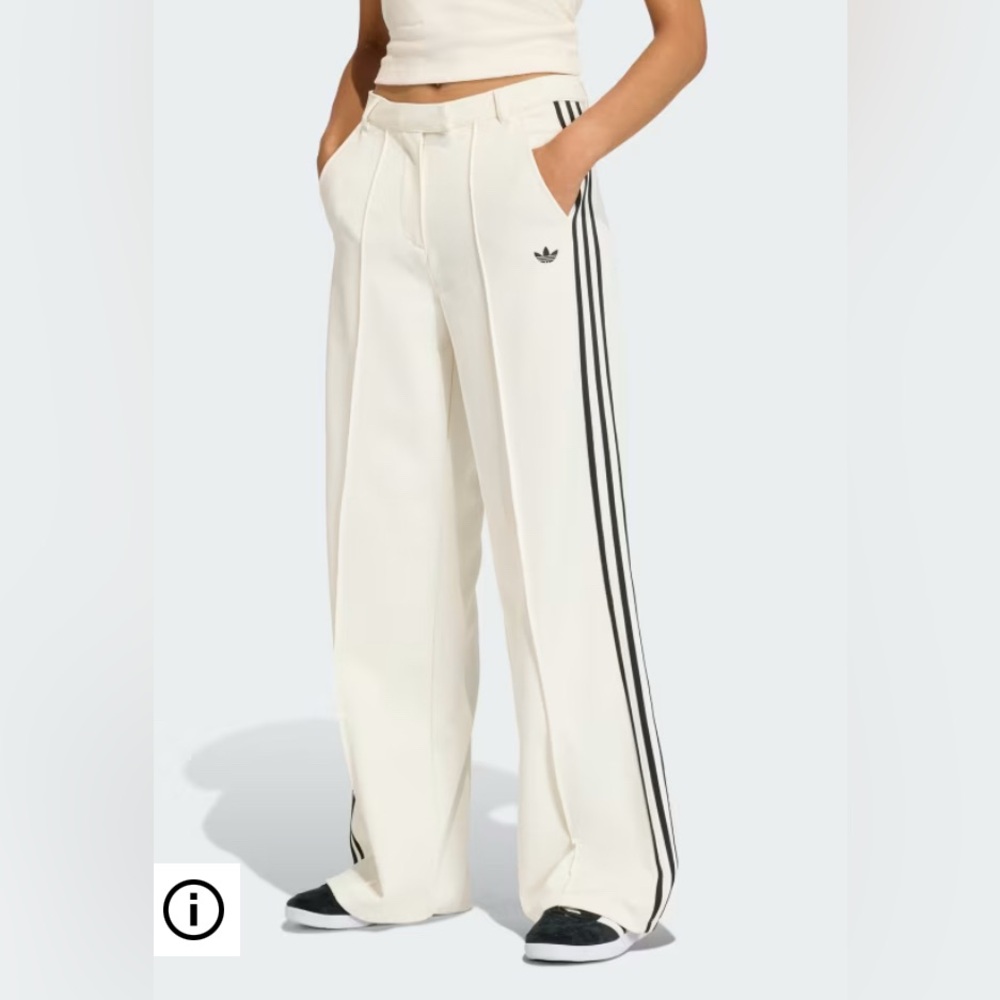 Adidas sport tailored pants in white size 8 SOLD OUT